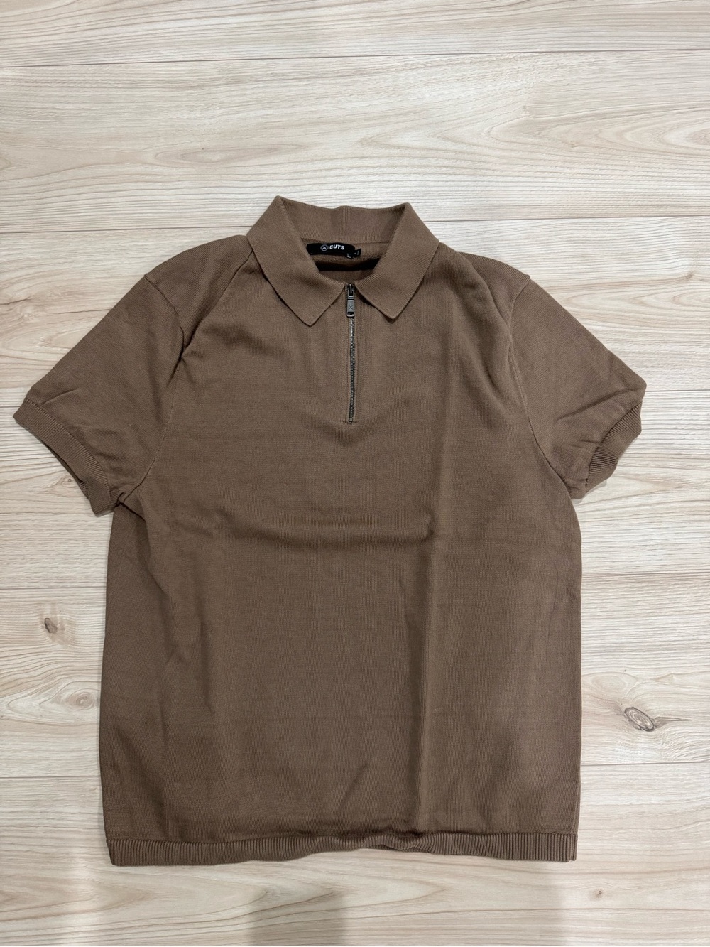 Cuts Clothing Brown Men's Polo Shirt